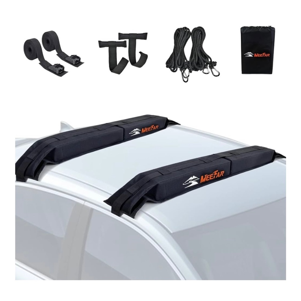 MeeFar Universal Car Soft Roof Rack